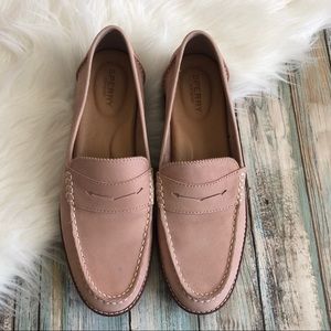 sperry seaport penny loafer rose dust